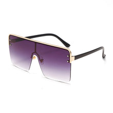 Load image into Gallery viewer, K.T.L. - Fashion Oversized Square Sunglasses
