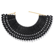 Load image into Gallery viewer, Pearls Shawl Style Choker Statement Necklace
