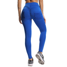 Cargar imagen en el visor de la galería, K.T.L. - High Waist Seamless Workout Pants With Pockets
