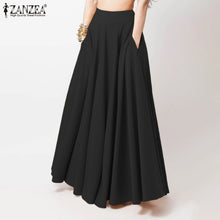 Load image into Gallery viewer, K.T.L. - &quot;The Zanzea&quot; Maxi Skirt
