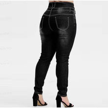 Load image into Gallery viewer, K.T.L. -  Button Up High waist  Skinny Jeans
