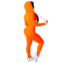 Load image into Gallery viewer, K.T.L. - Fashion Hooded Two Piece Jogging Suit
