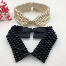 Load image into Gallery viewer, Handmade  Faux Pearls Collar Necklace
