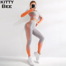 Cargar imagen en el visor de la galería, K.T.L. - Seamless  Fitness Set
