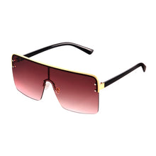 Load image into Gallery viewer, K.T.L. - Fashion Oversized Square Sunglasses
