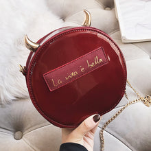 Load image into Gallery viewer, K.T.L. - Dazzling Round Devil Crossbody Bag
