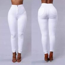 Load image into Gallery viewer, K.T.L. - High Waist Pencil Jeans
