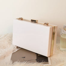 Load image into Gallery viewer, K.T.L. - Acrylic Transparent Clutch/Shoulder Bag
