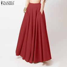 Load image into Gallery viewer, K.T.L. - &quot;The Zanzea&quot; Maxi Skirt
