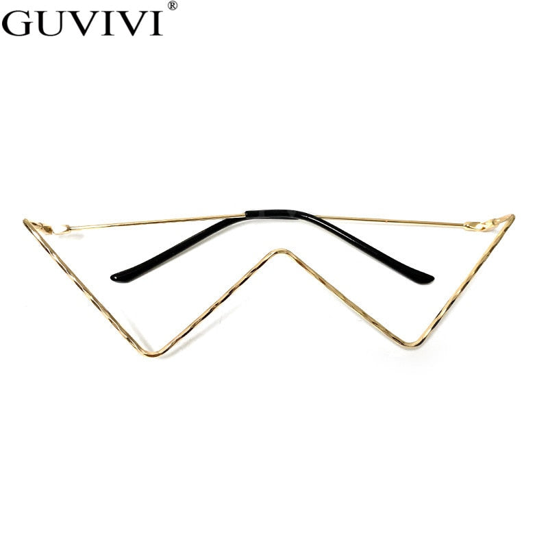 Diamond  Triangle Frame Sunglasses